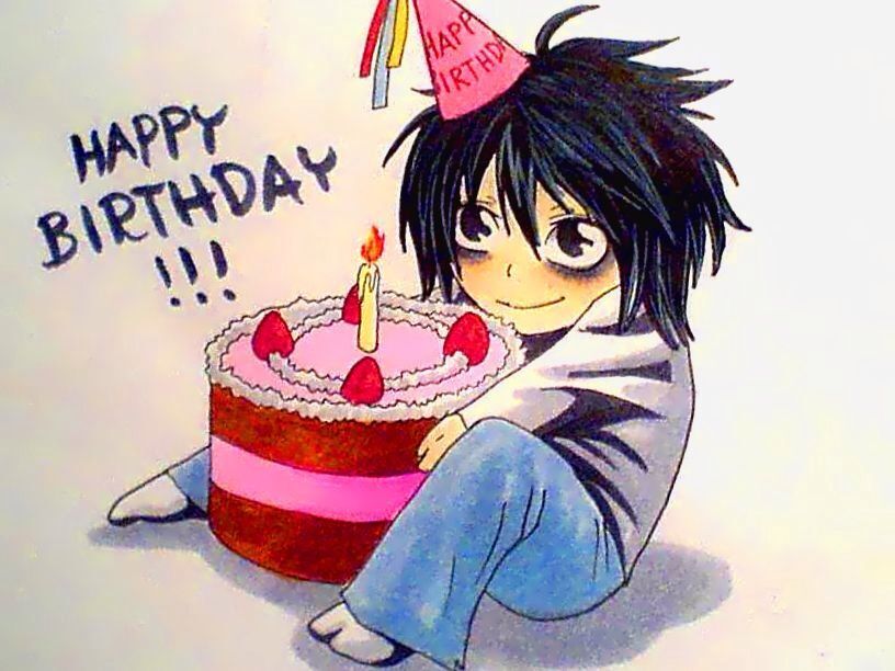 Wishing a Happy Birthday to Ryuzaki!))