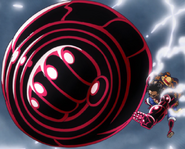 Luffy utilise le King Kong Gun dans l'anime
