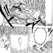 Toriko and Sunny doing combo attack with 36 Ren Twin Kugi Punch and Super Fry Gaeshi