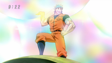 Toriko getting Rainbow Fruit