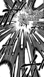 Ichiryuu using Midare Bashi
