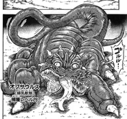 Obsaurus in the manga
