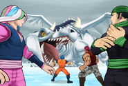 The Four Heavenly Kings VS the Tundra Dragon