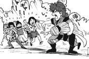 Toriko saving Coco from the girls