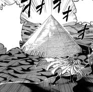 Toriko and Zebra reaching the pyramid