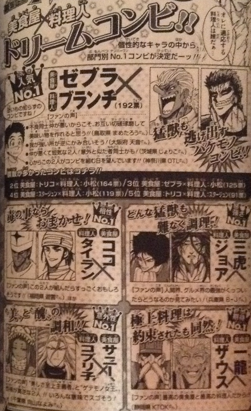 Volume 29 5 Toriko Wiki Fandom