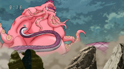 Sunny and Quinn facing King Octopus Kong