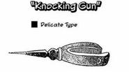 A "Delicate Type" Knocking Gun