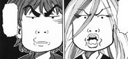 Toriko and Sunny faces after hearing that this was just a child Regal Mammoth