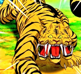 Asura Tiger artwork from the trading card collection