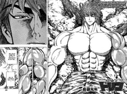 Toriko's recovered body on the cover of Chapter 256