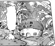Monchy's Restaurant in manga