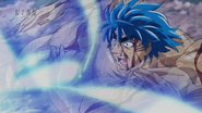 Toriko rapidly attacks