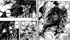 Starjun lastimado por el ataque de Toriko