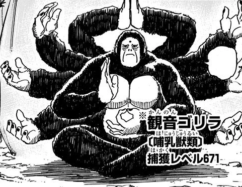 Kannon Gorilla | Toriko Wiki | Fandom