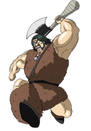 Zongeh as he appears in the game Toriko: Gourmet ga Battle