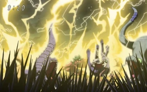 Thunder Noise strikes (Anime)