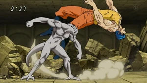 Nitro punching Toriko