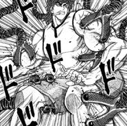 Toriko attacked by Zombie Taipans