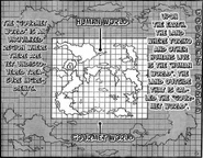 The Wul Continent seen on the world map