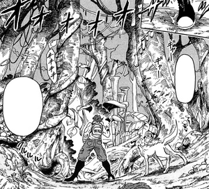 The Wul Jungle as seen in the manga