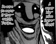 Livebearer gloating over Toriko's risky move