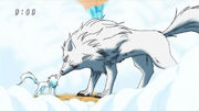 Battle Wolf with his child 2