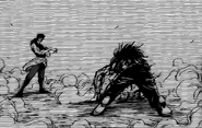 Ichiryu defeating Midora in the past