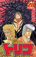 Ichiryu on the 20th volume cover