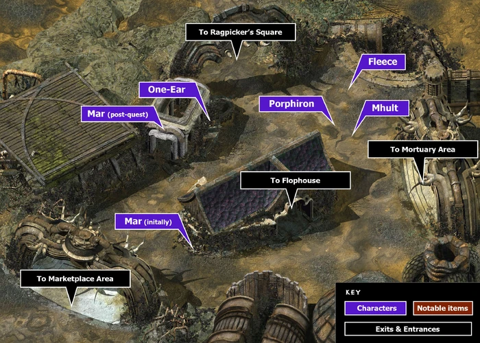 Northwestern area map