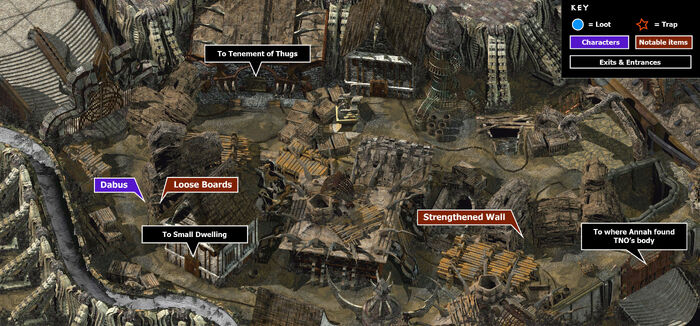 Alley of lingering sighs map