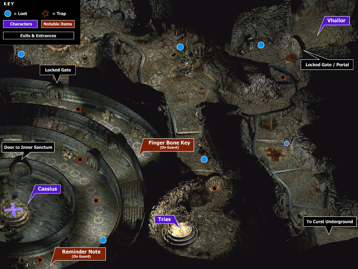 Curst prison map