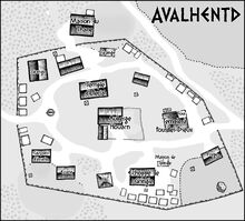 Village d'Avalhent