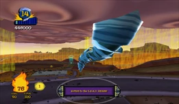 The Size 33 tornado in High Roller Blowout.