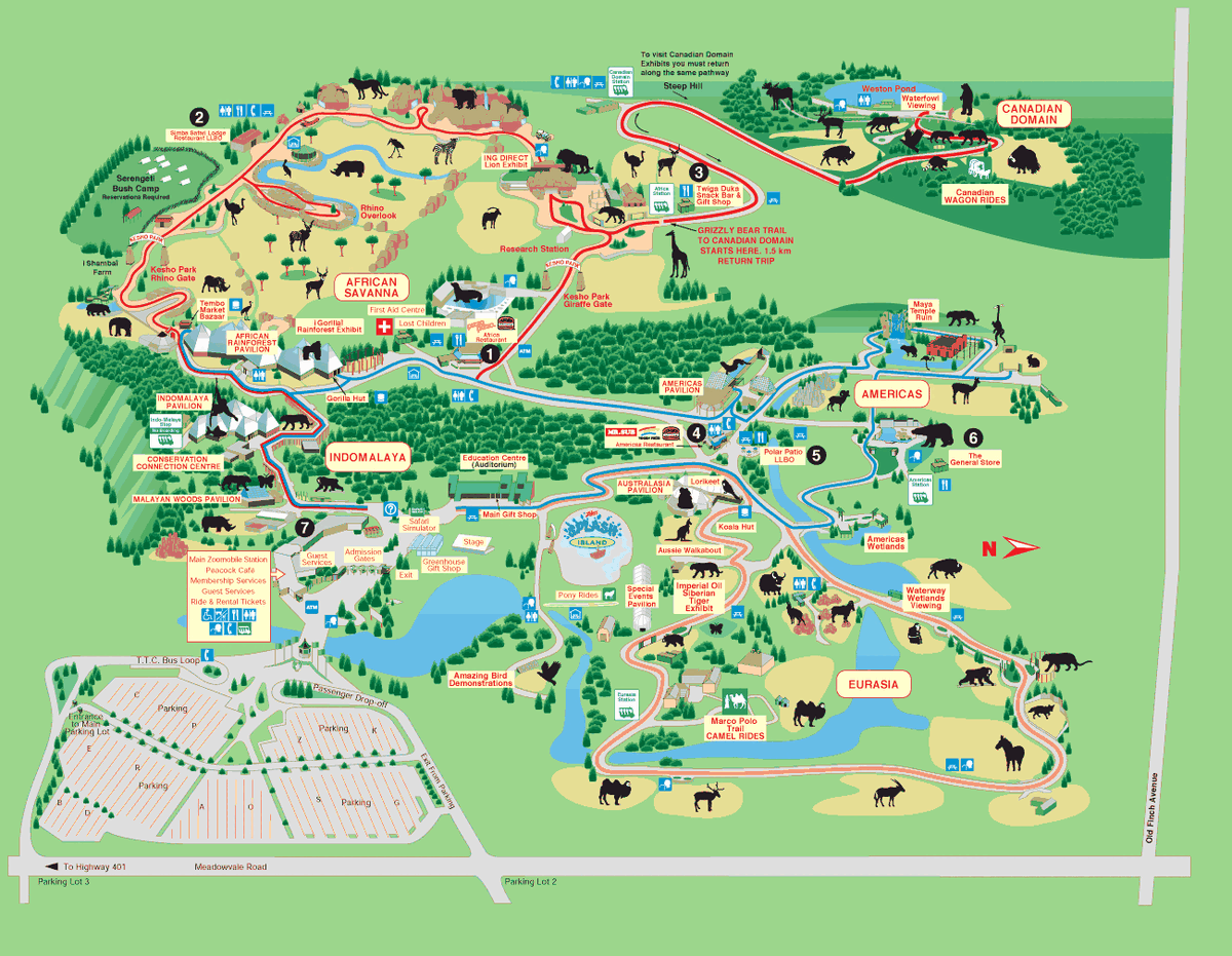 2006 map Toronto zoo Wikia Fandom