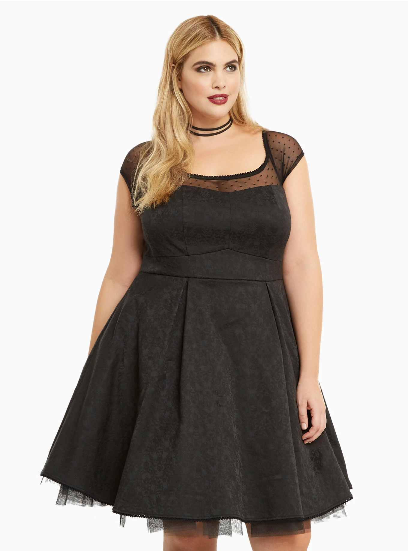 chinese dress ladies Rocking Bettie Black Tie The Knot Swing Dress Medium main image 0