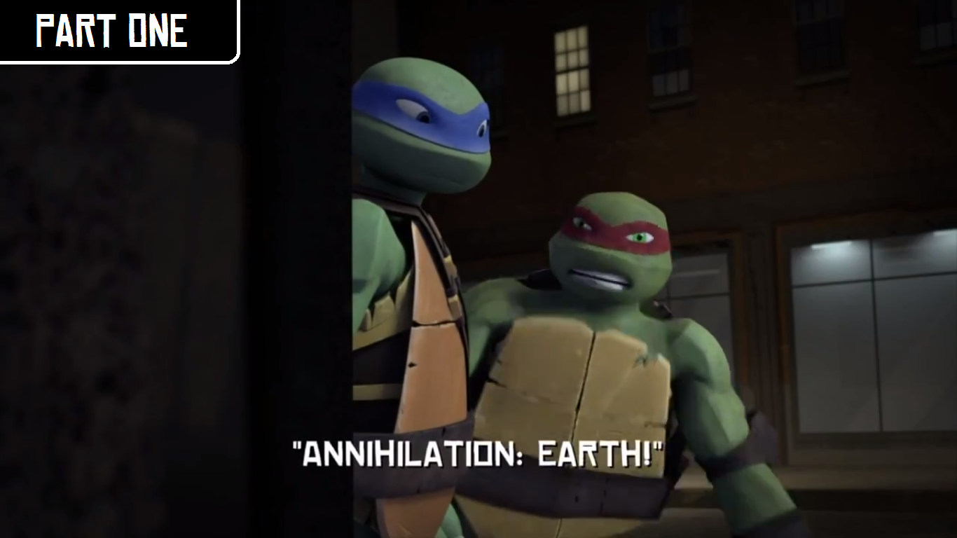 TMNT: Las Tortugas Ninja  ¡15 MINUTOS de escenas de pela de las