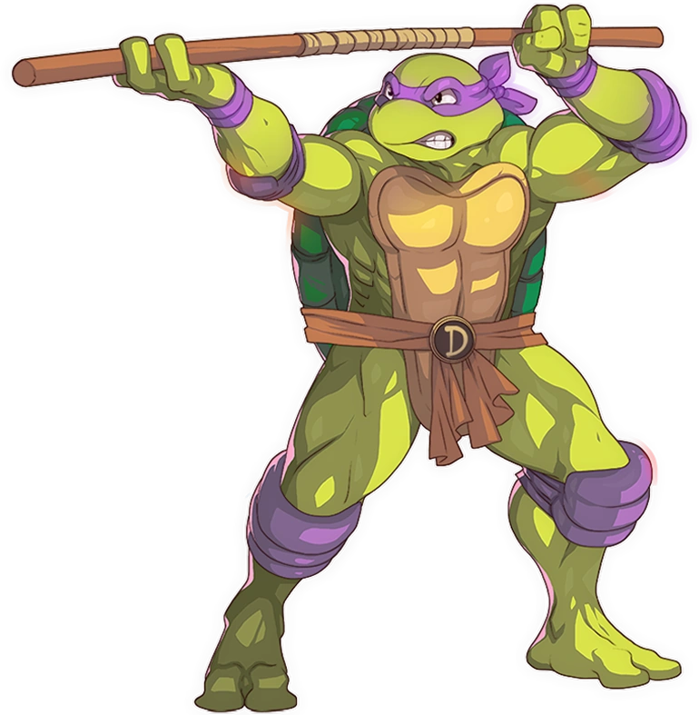 Donatello (videojuegos de TMNT 1987) Tortuga Ninja Wiki Fandom