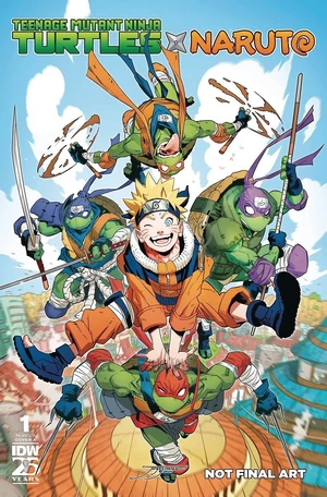 TMNT X Naruto Vol 1 1 preview