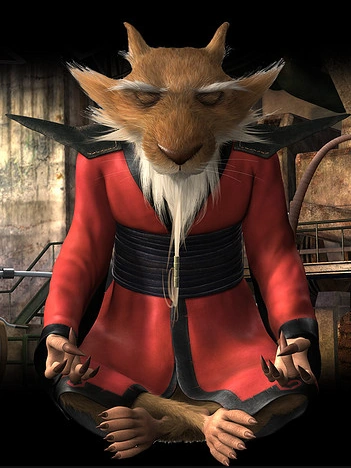 disfraz de maestro splinter pelicula