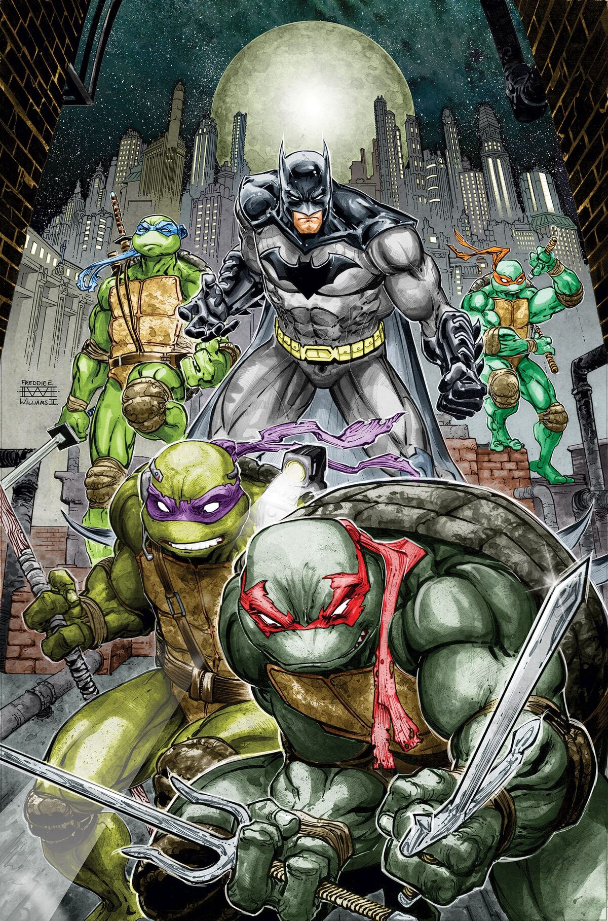 Batman/Teenage Mutant Ninja Turtles (mini-serie) | Tortuga Ninja Wiki |  Fandom