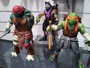 Raphael, Donatello y Michelangelo.