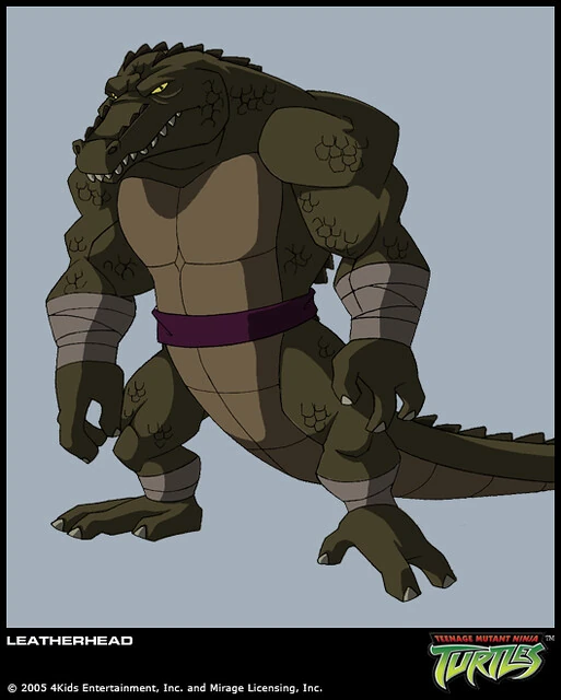 Leatherhead (TMNT 2003) Tortuga Ninja Wiki Fandom