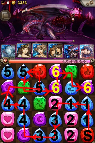 符石消除技巧 Tower Of Saviors 維基 Fandom