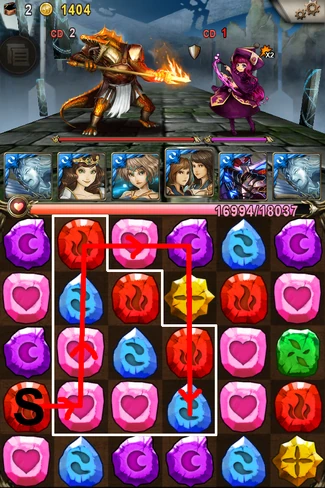 符石消除技巧 Tower Of Saviors 維基 Fandom