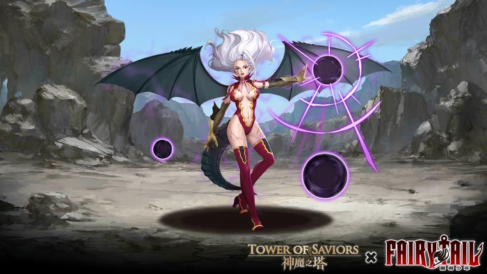 No 1244 撒旦satan 神魔之塔 神魔 墮天 Character Design Conceptual Artwork Warrior Woman