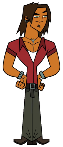 Masculino Total Drama Island Personagem Admirador de arte, outros,  miscelânea, mão png