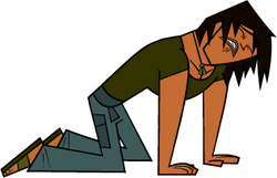 Justin Total Drama Wiki Fandom Powered By Wikia - Total Drama Island Tom,  HD Png Download - 400x1168 (#1285175) - PinPng