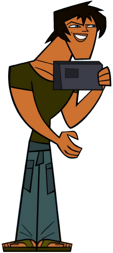 Justin Total Drama Wiki Fandom Powered By Wikia - Total Drama Island Tom,  HD Png Download - 400x1168 (#1285175) - PinPng