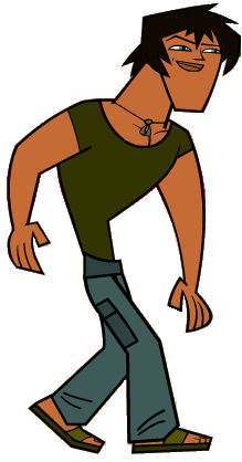 Justin Total Drama Wiki Fandom Powered By Wikia - Total Drama Island Tom,  HD Png Download - 400x1168 (#1285175) - PinPng